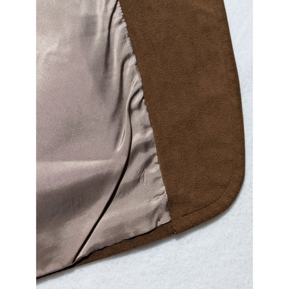 Vintage Halston Faux Suede Blazer – Neiman Marcus – Brown‎ – Men's M (Est.) - Picture 16 of 16